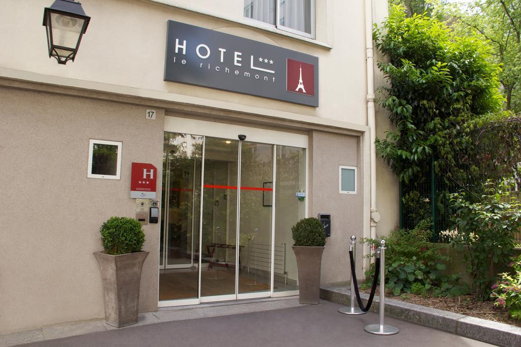 Hotel Le Richemont Párizs Kültér fotó